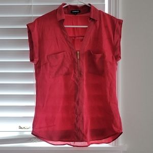 Red blouse